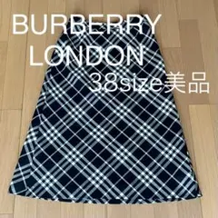 BURBERRY LONDON スカート　ノバチェック　ウール　38サイズ　M