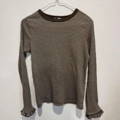 田中里奈　しまむら　長袖シアートップス