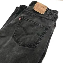 Levi's505 W38L30 00s ブラックデニム メンズ
