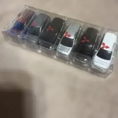 三菱アウトランダー6色6台セット ミニカー限定