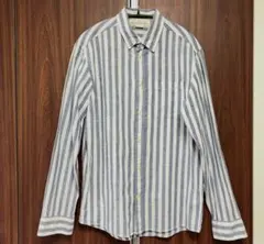 H&M L.O.G.G. ストライプ 長袖シャツ