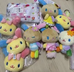 サンリオ ウサハナ ぬいぐるみ マスコット エコバッグ まとめ売り