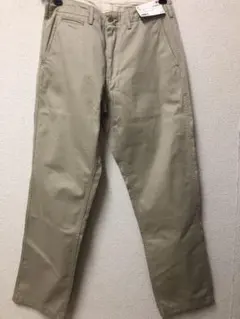 ヴィンテージレギュラーフィットチノパンツ 76cm ベージュ
