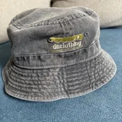 dpclothing バケットハット グレーブラック