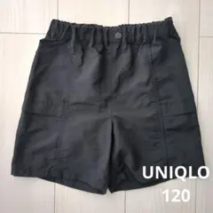 ユニクロ ギアショートパンツ 黒 半ズボン 120サイズ