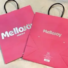Mellojoy　 メロジョイ　ポップアップ　ショッパー　紙袋