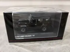 【新品未開封】京商 1/43 トヨタ ランドクルーザー70 ブラック ミニカーのサムネイル