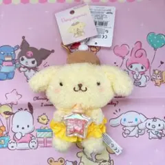 サンリオ 2025年8月号デザインむにゅぐるみマスコット ポムポムプリン