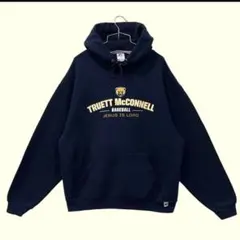 古着 00s Russellathleticラッセル ロゴパーカー ベースボール