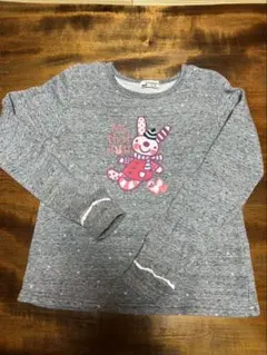 ティンカーベルウサギプリント長袖トレーナー