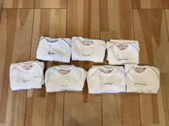 Bonpoint 半袖コンビネゾンウィークリー7枚セット