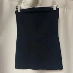 【美品】H&M ブラック 無地 チューブトップ サイズ36