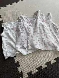 80cm コットンメッシュ タンクトップ 4枚セット