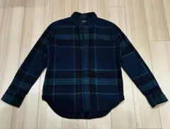 Rag & Bone ラグアンドボーン　ネルシャツ タータンチェック　ネイビー