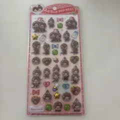 【正規品】モンチッチ　うるちゅるポップシール　もんちっち