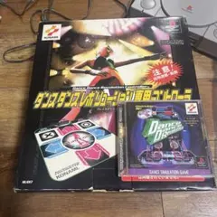 ダンスダンスレボリューション　コントローラー付き　コントローラーは使用感あります