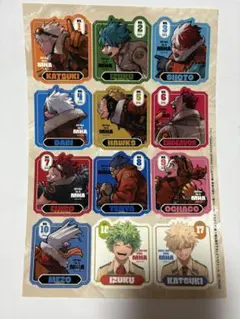 ジャンプGIGA 2024 spring 僕のヒーローアカデミア ステッカー