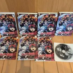 はたらく細胞BLACK 【全7巻】　レンタル版DVD 全巻セット　アニメ はたらく細胞 BLACK DVD 全7巻セット｜Yahoo!フリマ（旧PayPayフリマ）