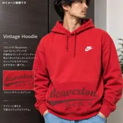 NIKE ビックプリント プルオーバーパーカー 希少!?