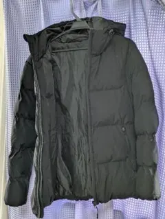 Y*I様 GU ヒートパデッドブルゾン ブラック 中綿ダウンジャケット S