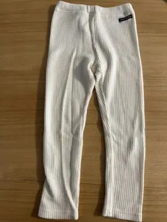 moujonjon リブパンツ アイボリー 100