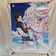 Re:ゼロから始める異世界生活 DEATH OR KISS B2ポスター 非売 2026年最新】Re:ゼロから始める異世界生活-DEATH OR KISS-の人気