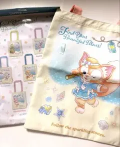 ダッフィー&フレンズ　トートバッグ(リーナベル)