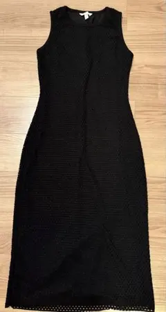 H&M ブラック ノースリーブ ワンピース