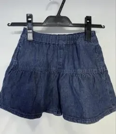 GU デニム キュロットパンツ 120