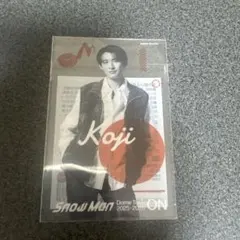 SnowMan クリアステッカー　向井康二