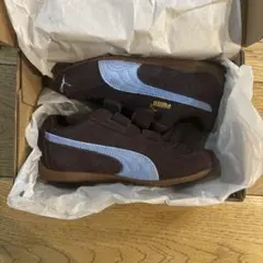 PUMA スピードキャット　ブラウン/ブルー スニーカー