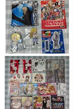 ONE PIECE 歌舞伎 アクリルフィギュア サンジ ロー ハンコック エース