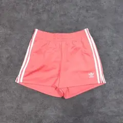 3 STRIPES SHORT　adidas　トレフォイル　ロゴ刺繍　Ｌ