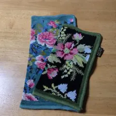 FEELER 花柄タオルハンカチ ２枚