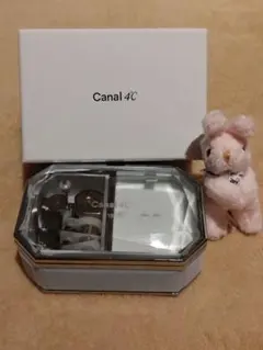 【超美品】Canal 4℃オルゴールジュエリーボックス　箱・うさぎ付き！のサムネイル