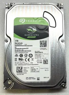 SEAGATE HDD 3.5インチ 1TB 正常