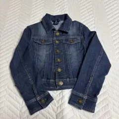 デニムジャケット　Navy 子供服　ジージャン