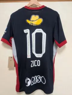 【鹿島アントラーズ】百年構想リーグユニフォーム　背番号10神様ZICO Mサイズのサムネイル