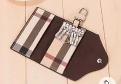 おしゃれキーケース メンズ /レディース 高級レザー 6連カラビナ付き