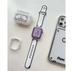 38mm 時計 時計バンド シリコン ユニセックス スポーツ ラバー