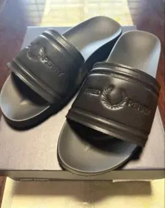 FRED PERRY サンダル F29647 ブラック Mサイズのサムネイル