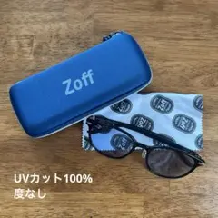 Zoff サングラス　UV100%カット　ブラック　度なしのサムネイル