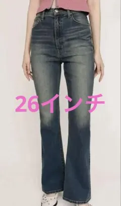 SLY HW FLARE PT-A WITH ROICA フレアデニムパンツのサムネイル