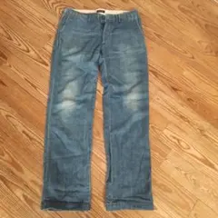 chimala ストレートデニム 28サイズ ライトブルー