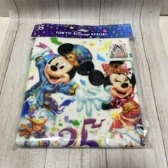 ディズニー　ウォッシュタオル　35周年