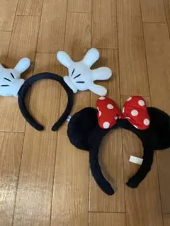 ミッキー・ミニー カチューシャセット