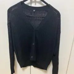 美品♡UNIQLO✴︎メッシュカーディガン XL