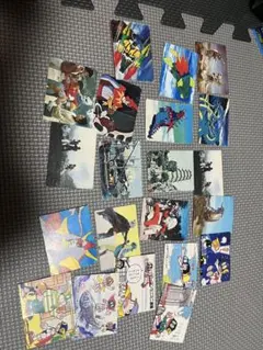 昭和レトロ☆駄菓子屋☆特撮ヒーロー☆アニメ☆ミニカード☆19枚まとめ
