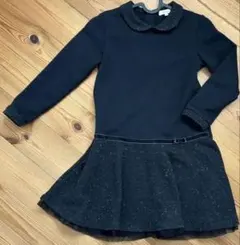 HusHusH長袖ワンピース 襟付き