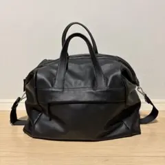 ZARA 合成皮革ボストンバッグ